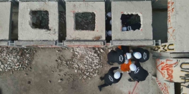 Tekirdağ’da çevik kuvvete afet anında enkazda arama kurtarma eğitimi