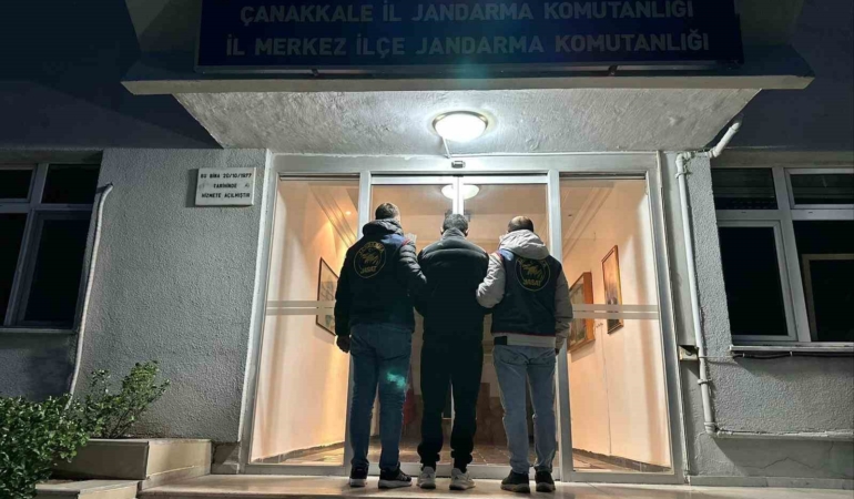 Çanakkale’de kesinleşmiş hapis cezası olan 9 şüpheli yakalandı