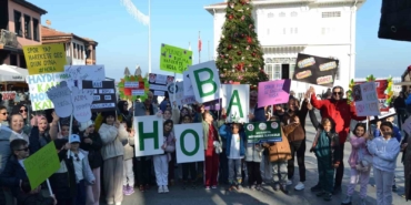 Bursa’nın Mudanya ilçesinde H.O.B.A. projesi kapsamında anlamlı yürüyüş