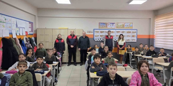 İlkokul öğrencilerine su verimliliği, balığın faydaları ve beslenme eğitimi