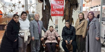 Özel gereksinimli bireyler, Türkiye Deniz Canlıları Müzesi’ni ziyaret etti