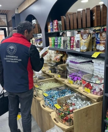 Çanakkale’de yılbaşı öncesi gıda denetimleri arttırıldı