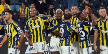 Fenerbahçe’de ilk yarı istatistikleri