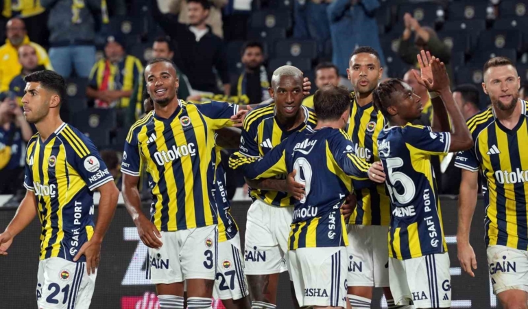 Fenerbahçe’de ilk yarı istatistikleri