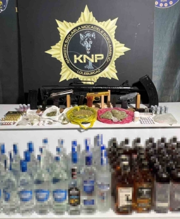 Kırklareli ve Lüleburgaz’da uyuşturucu operasyonları: Çok sayıda madde ele geçirildi, tutuklamalar var