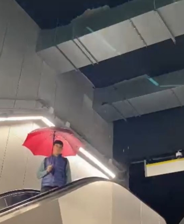 Sağanak yağış İBB’ye bağlı metroda su baskınına neden oldu