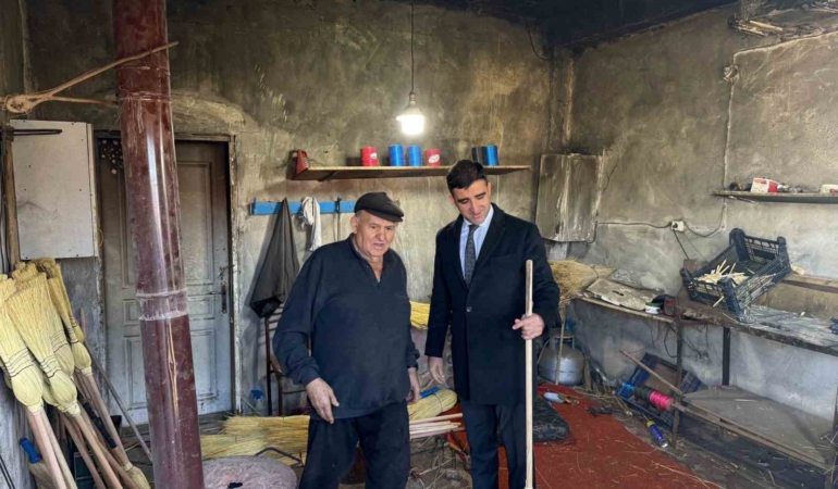 30 yıldır süpürge yapıyor, “bu meslek benim ömrüm” diyor