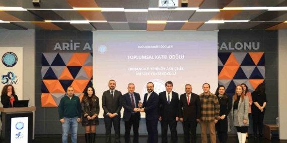 BUÜ’de 2024 yılı kalite ödülleri sahiplerini buldu