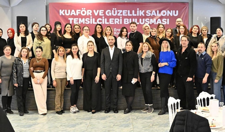 Başkan Vekili Karadeniz, Kuaför ve Güzellik Salonu işletmecilerini ağırladı