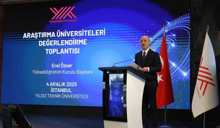 YÖK 2025 Araştırma Üniversiteleri Değerlendirmesi sonuçları açıkladı