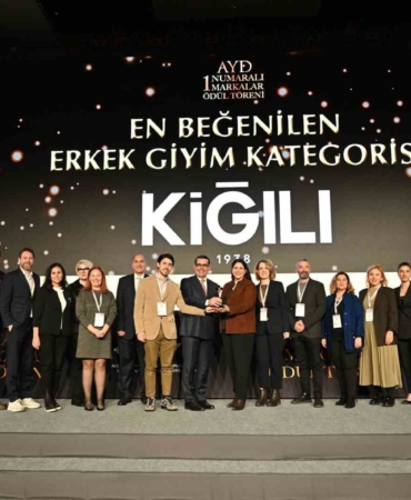 Kiğılı, ‘En Beğenilen Erkek Giyim Markası’ seçildi