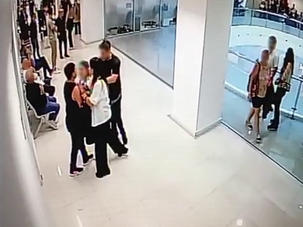 Bakırköy Adliyesi’nde velayat kavgası, o anlar kamerada