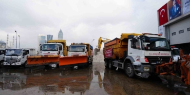 Ataşehir’de karla mücadele için tüm önlemler alındı