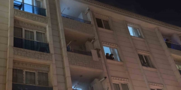 Esenyurt’ta 5 katlı binada yangın paniği: Bina tahliye edildi