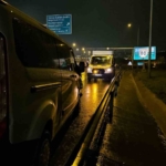 Eyüpsultan’da yağış nedeniyle 7 araç birbirine girdi: 2 yaralı