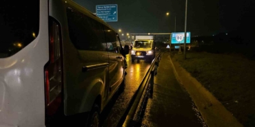 Eyüpsultan’da yağış nedeniyle 7 araç birbirine girdi: 2 yaralı