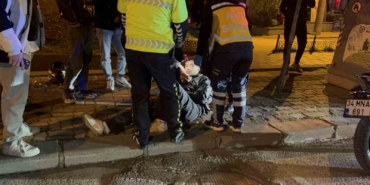 Edirne’de alkollü motosiklet sürücüsü otomobille çarpıştı: 1 yaralı