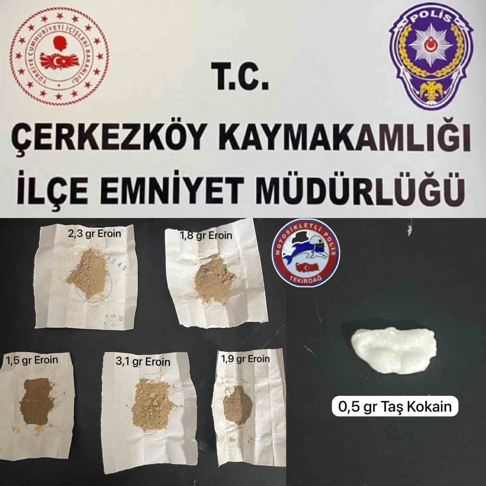 Zehir tacirlerine geçit yok