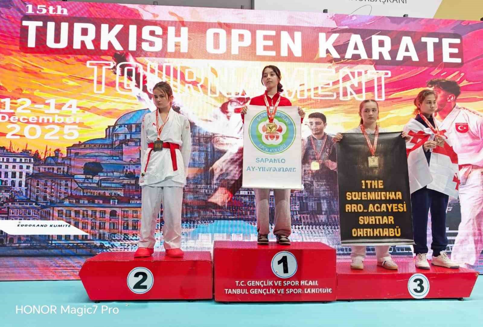 Bilecikli karateciden uluslararası arenada büyük başarı