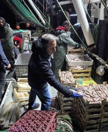 İğneada Balıkçı Barınağı’nda su ürünleri denetimi