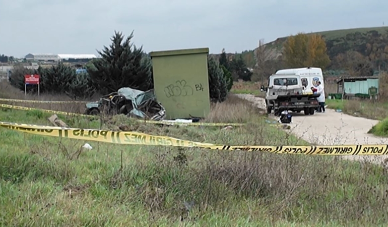 Büyükçekmece’de gece yaşanan kaza gündüz fark edildi: 2 ölü