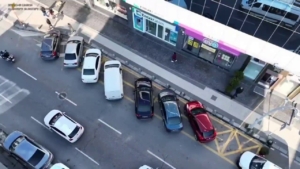 Havadan ceza yağdı: 104 araca 103 bin lira ceza kesildi