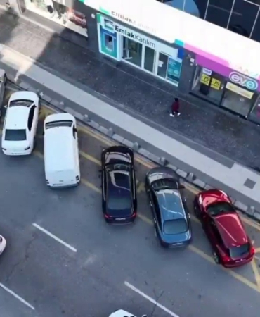 Havadan ceza yağdı: 104 araca 103 bin lira ceza kesildi