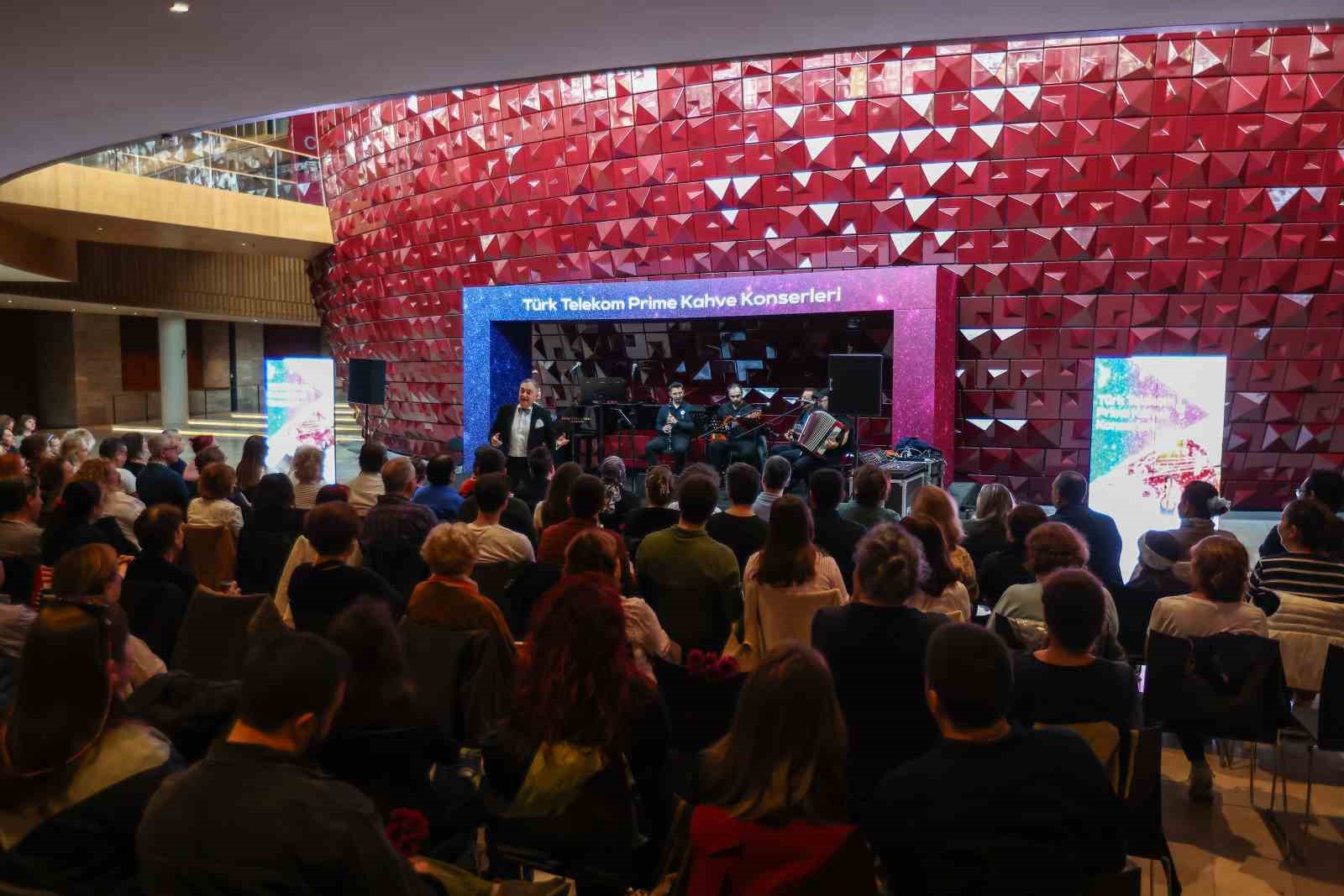 Türk Telekom Prime Kahve Konserleri müzik tutkunlarını AKM’de buluşturuyor