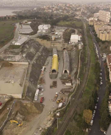 İstanbul-Kapıkule Hızlı Tren hattında dev tünel inşaatı devam ediyor