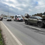 Muratlı Sanayi Sitesi önünde trafik kazası: 1 yaralı