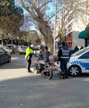 Çan’da güvenli trafik için denetimler devam ediyor