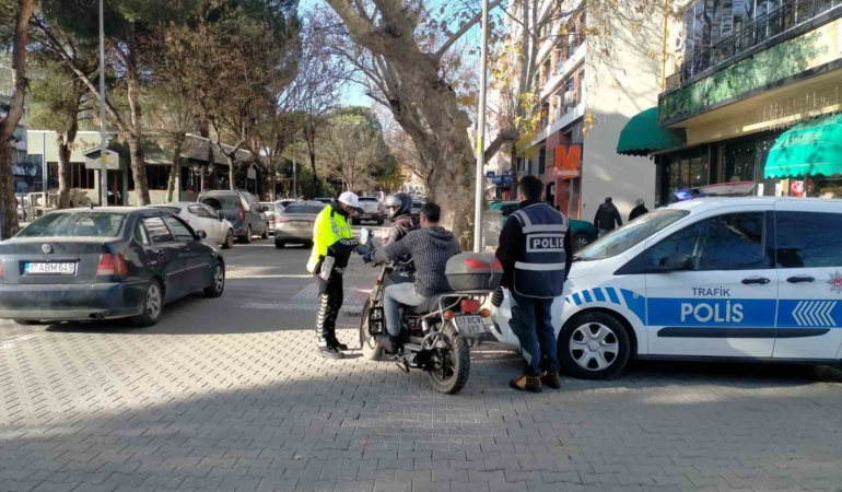 Çan’da güvenli trafik için denetimler devam ediyor