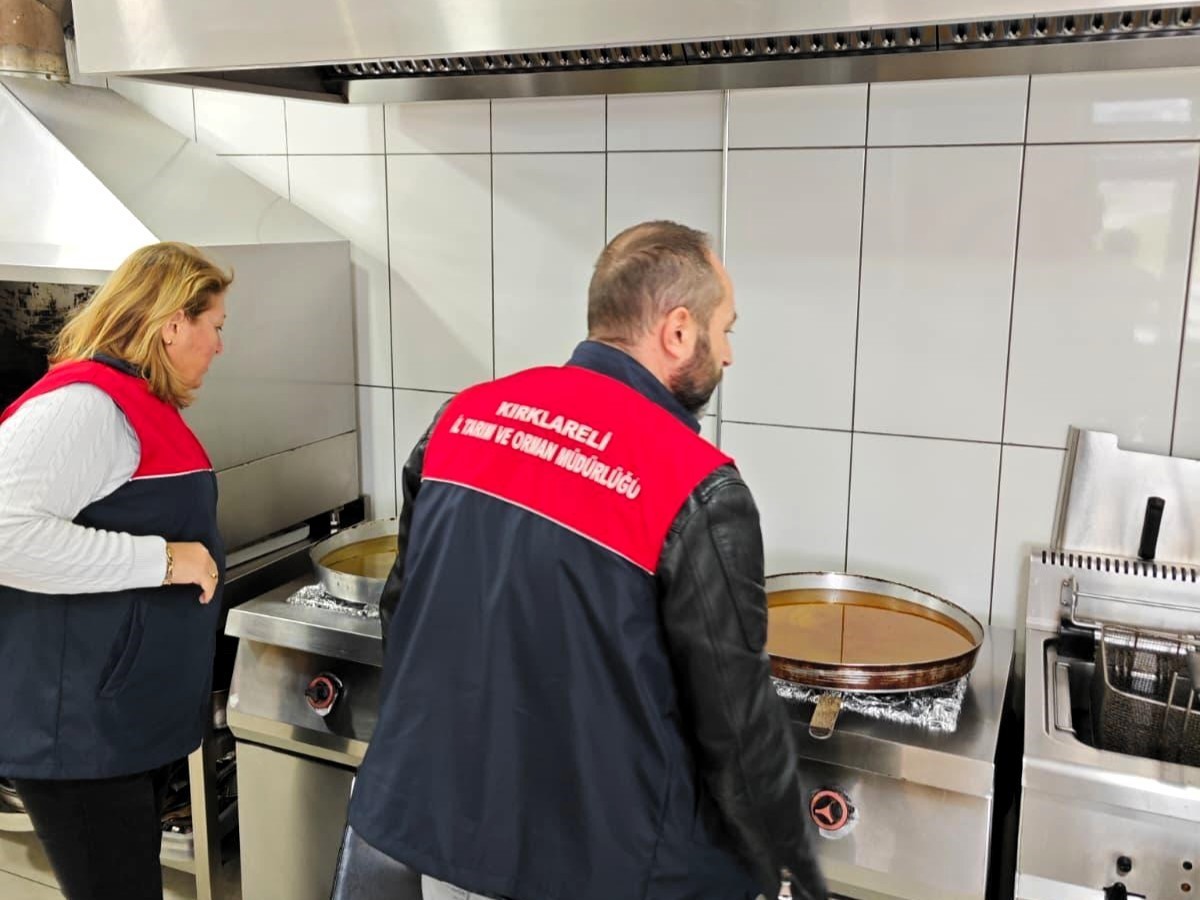 Vize’de kuru yemiş, pastane ve içkili mekanlara yılbaşı denetimi