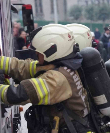 Beyoğlu’nda tarihi 6. Daire’de deprem tatbikatı