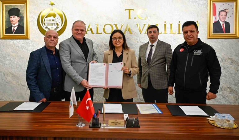 Afetlerde dron desteği Türkiye’de ilk kez Yalova’da resmileşti