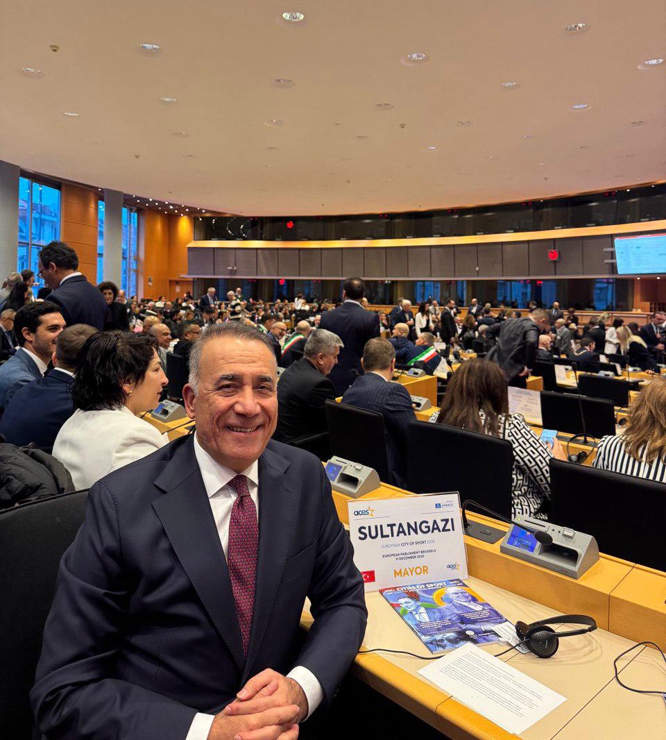 Sultangazi’ye "Avrupa Spor Şehri" ünvanı verildi