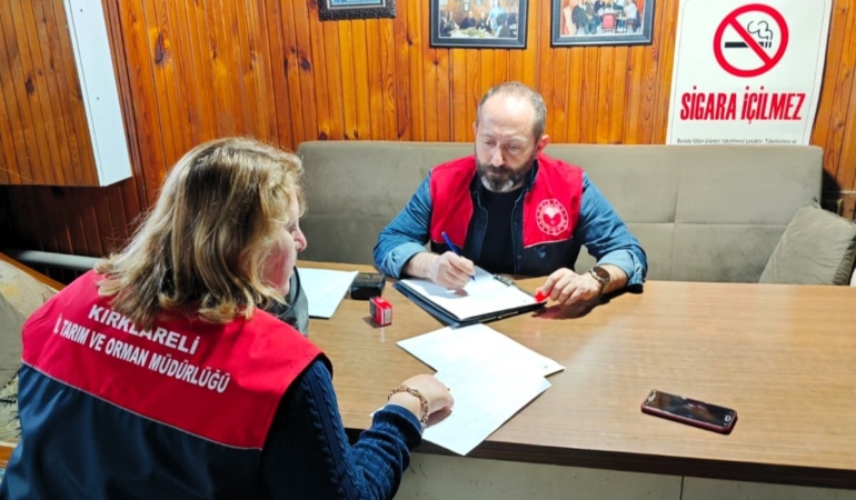 Vize’de gıda işletmelerine sıkı denetim