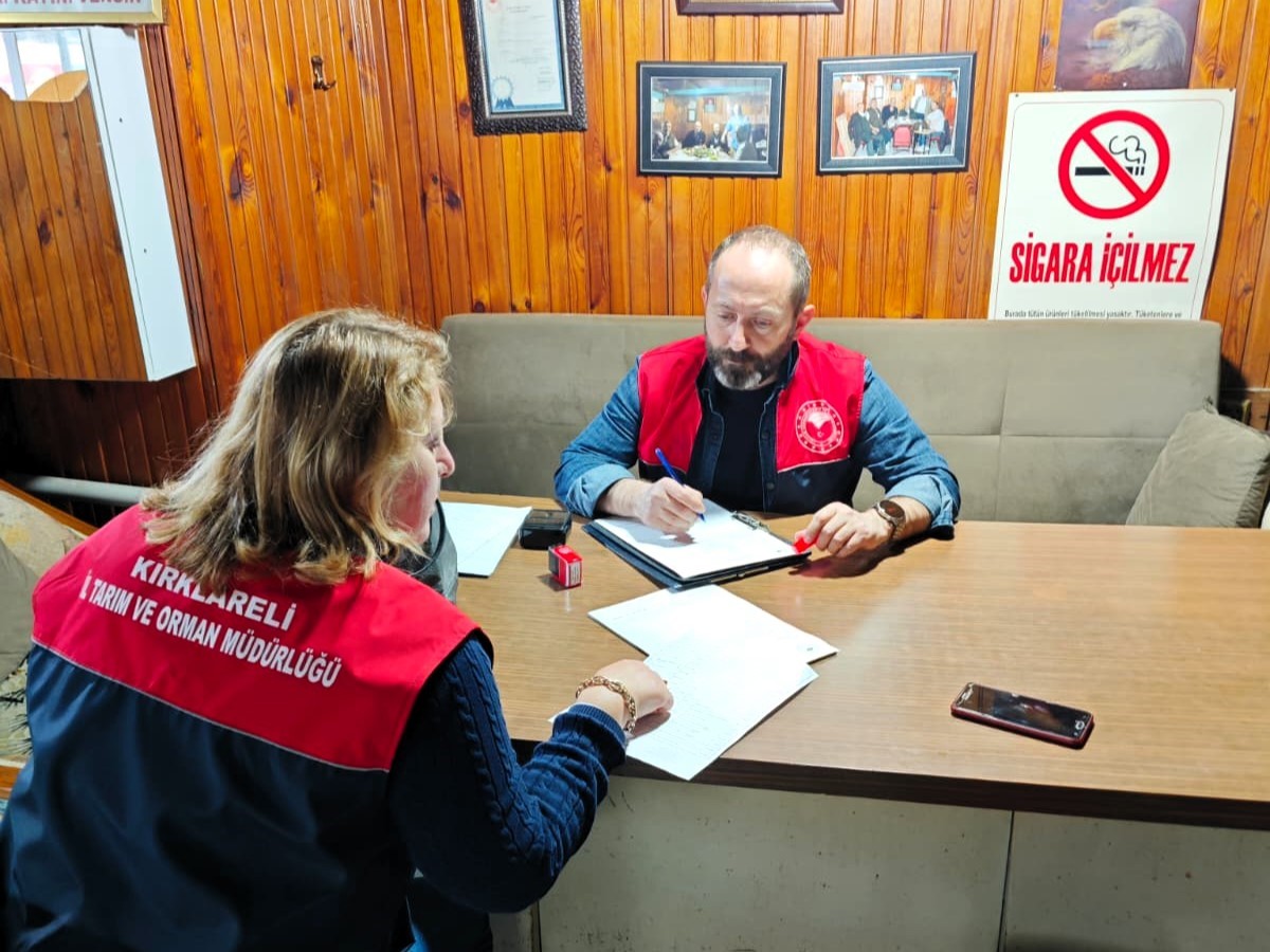 Vize’de gıda işletmelerine sıkı denetim