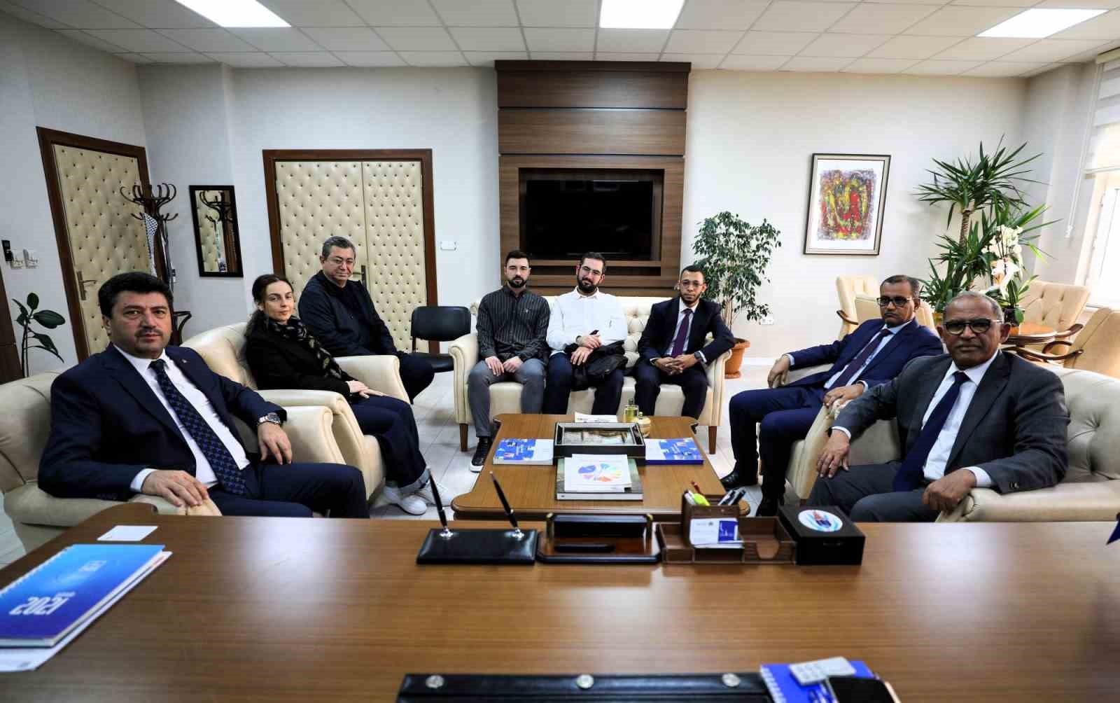 SUBÜ ve Maritanya arasında akademik iş birliği sağlanacak