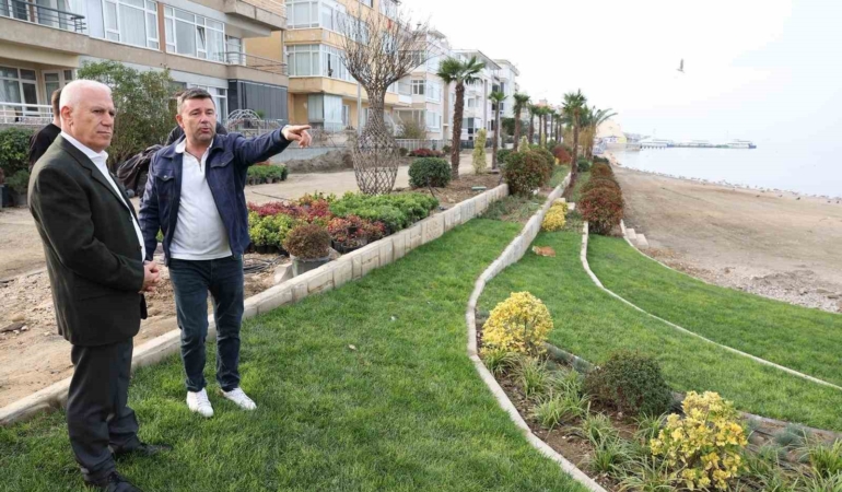 Büyükşehir, Mudanya’ya değer katıyor