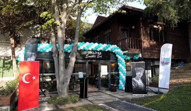 Beşiktaş’ta Dikilitaş Emekli Evi hizmete açıldı