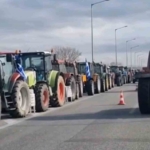 Yunan çiftçilerin Kipi Gümrük Kapısı’nda traktörleriyle eylemleri devam ediyor