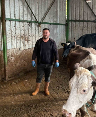 Şap hastalığına bir hayvanını daha verdi
