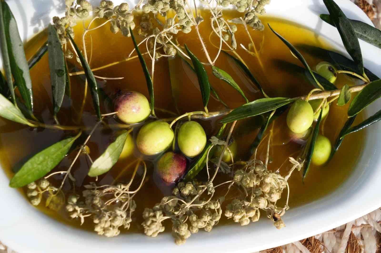 Kekik ve zeytinyağı, doğanın iki şifa kaynağı taşbaskıda bir araya geldi