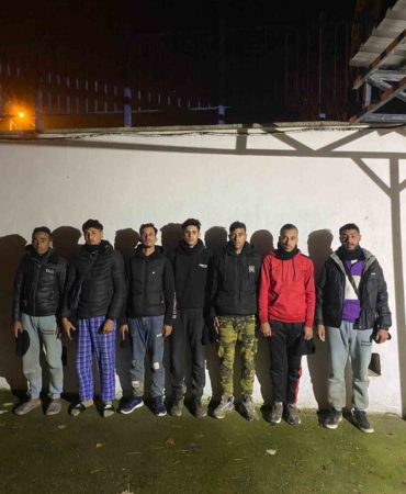 Yunanistan’a geçmeye çalışan 7 düzensiz göçmen yakalandı