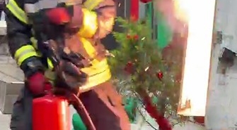 Trafoda çıkan parlama paniğe yol açtı