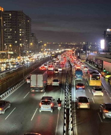 İstanbul’da trafik yoğunluğu yüzde 85’e ulaştı