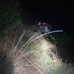 Ormanlık alanda mahsur kalan bir kişi kurtarıldı