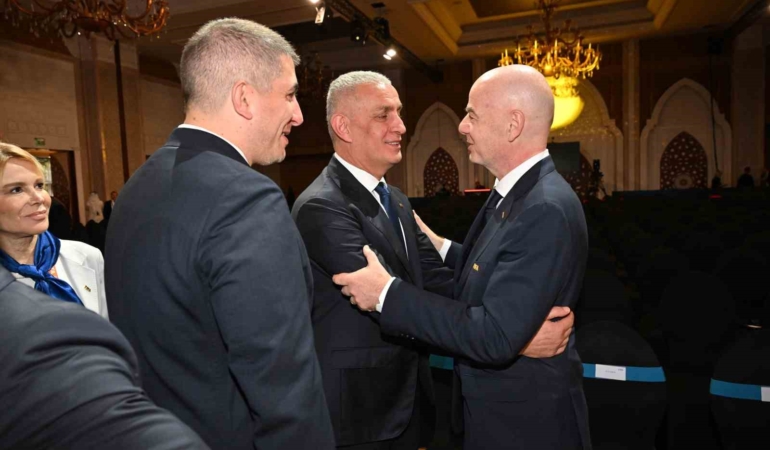 TFF Başkanı İbrahim Hacıosmanoğlu, FIFA Komiteleri Genel Kurul Toplantısı’na katıldı