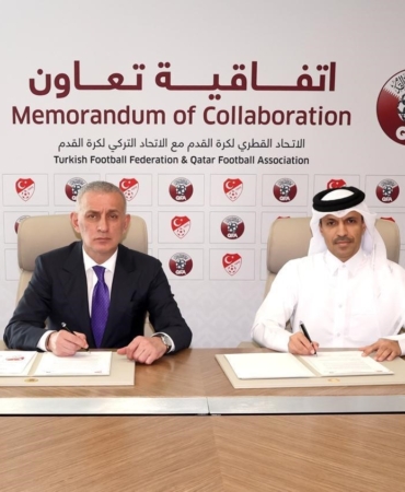 TFF ile Katar Futbol Federasyonu arasında iş birliği anlaşması imzalandı
